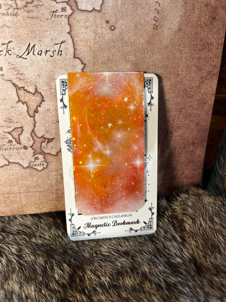 Page Master: A Magnetic Bookmark, Orange