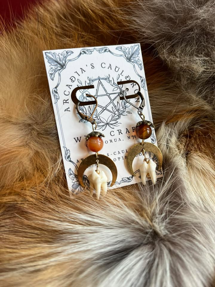 Trash Panda Toothie Treasure Earrings