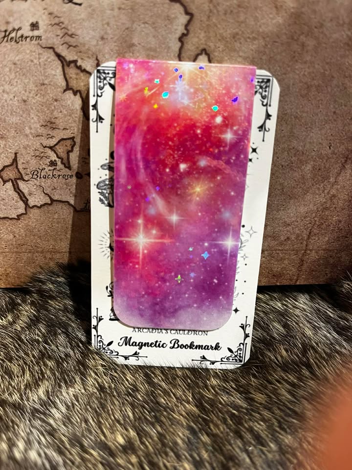 Page Master: A Magnetic Bookmark, Pink