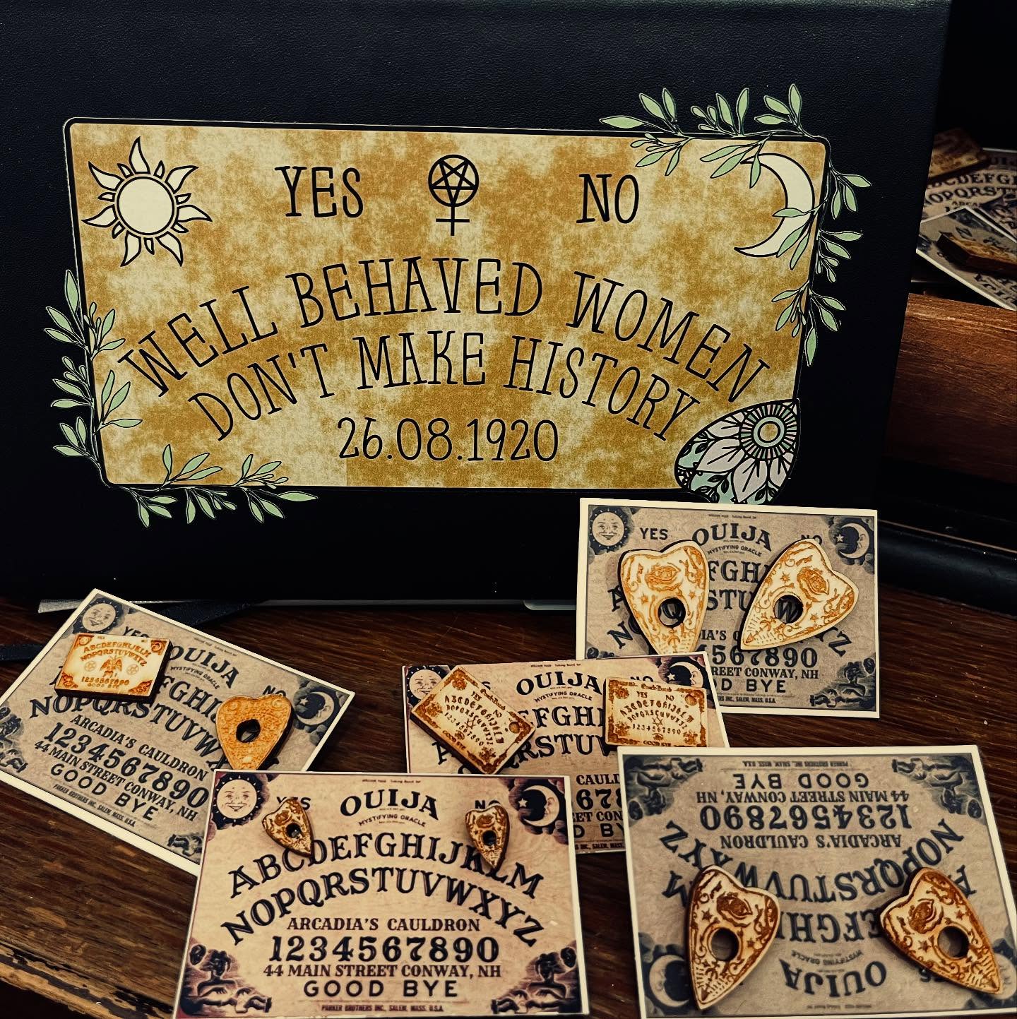 Otherworldly Planchette Earrings