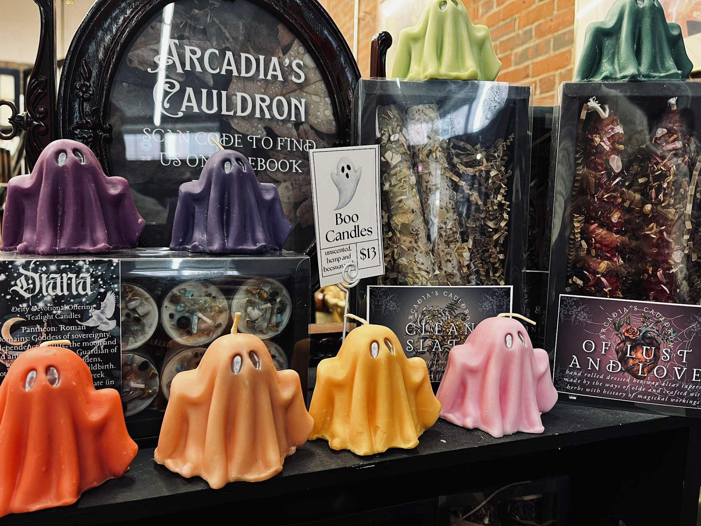 Boo Buddy Ghost Candle