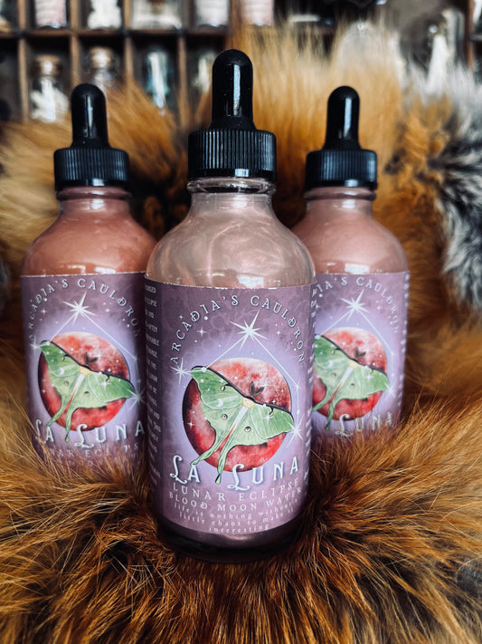 La Luna- Prismatic Moon Water, 4oz Dropper Bottle