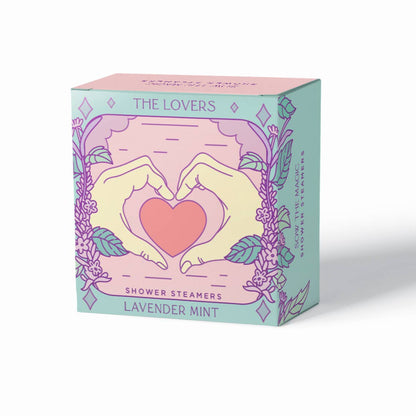 The Lovers Shower Steamer Set in Lavender Mint
