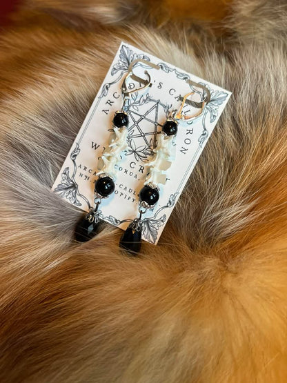 Earrings: The Spine of the Serpent