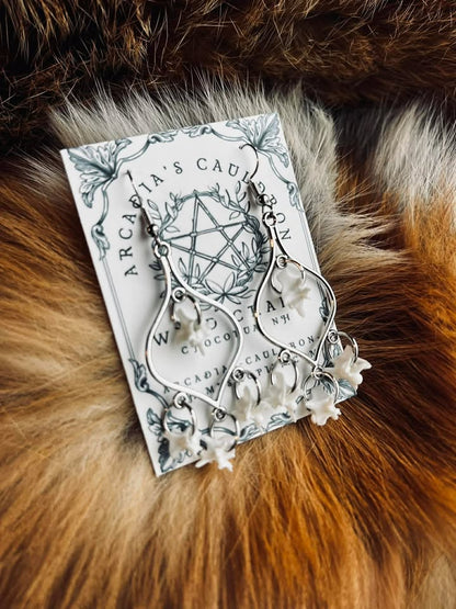 Earrings: The Spine of the Serpent