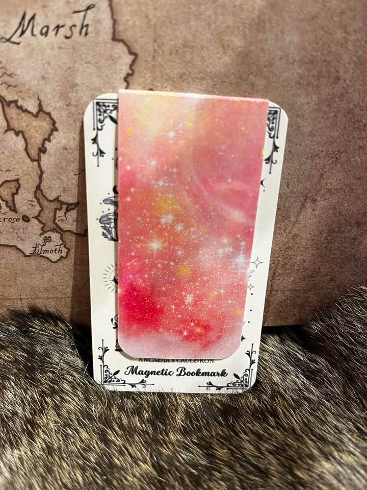 Page Master: A Magnetic Bookmark, Pink