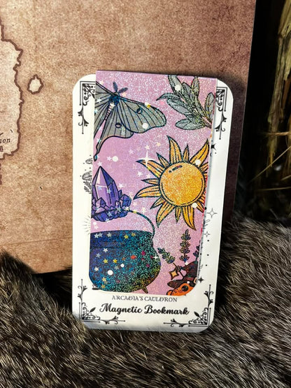 Page Master: A Magnetic Bookmark, Purple Page 1