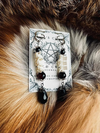 Earrings: The Spine of the Serpent