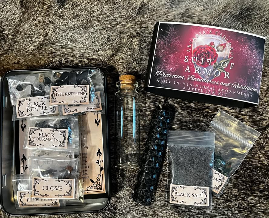 DIY In-TIN-tional: A  DIY Spell Jar and Altar Adornment
