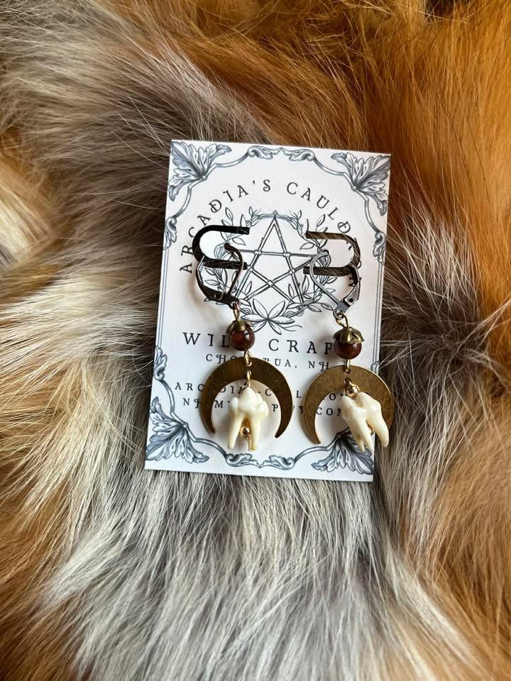 Trash Panda Toothie Treasure Earrings