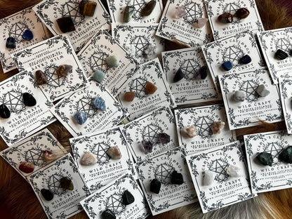 Fragmented Frivolities: Crystal Chip Stud Earrings