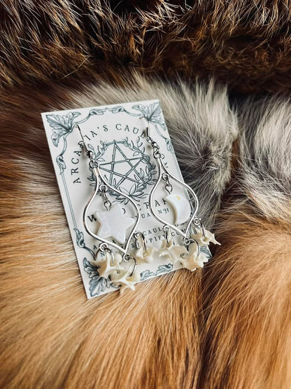 Earrings: The Spine of the Serpent