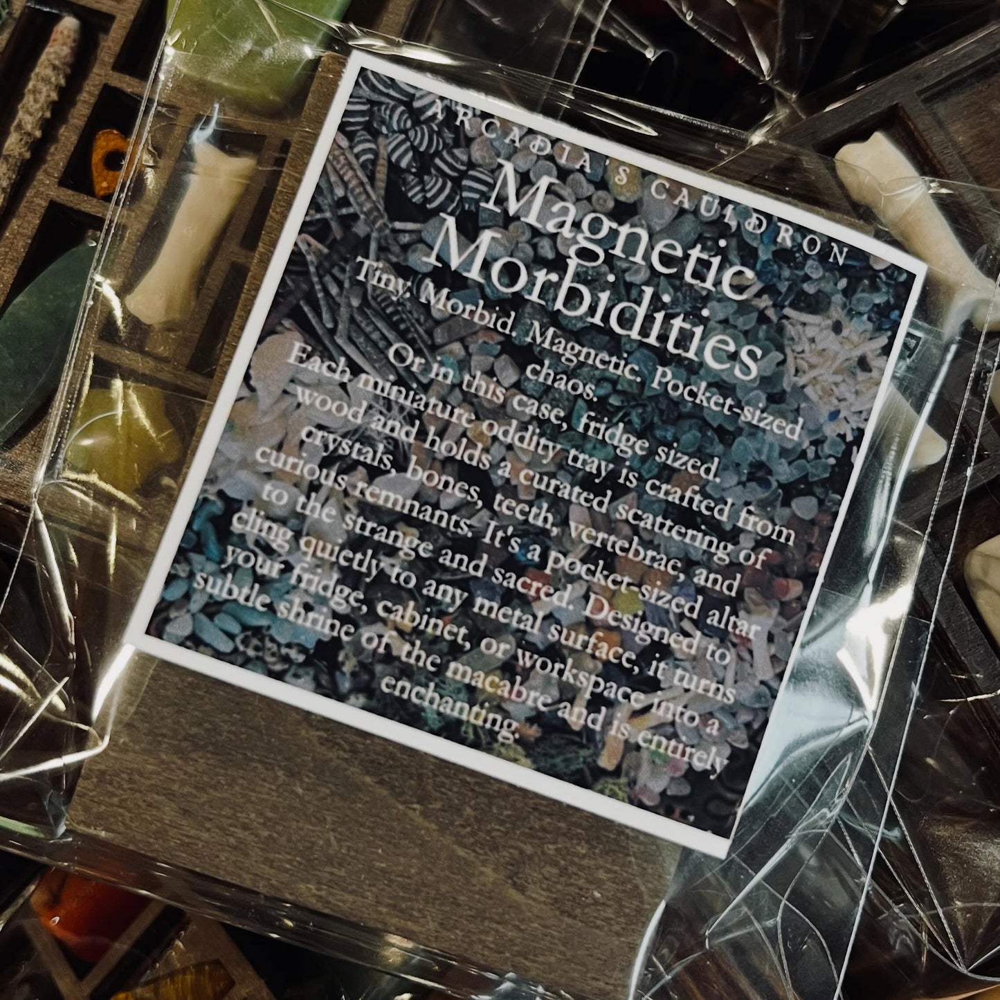 Magnetic Morbitdities- A tiny printer tray magnet for your fridge!