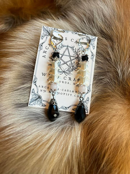 Earrings: The Spine of the Serpent