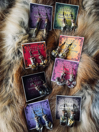 Intention Jar Earrings